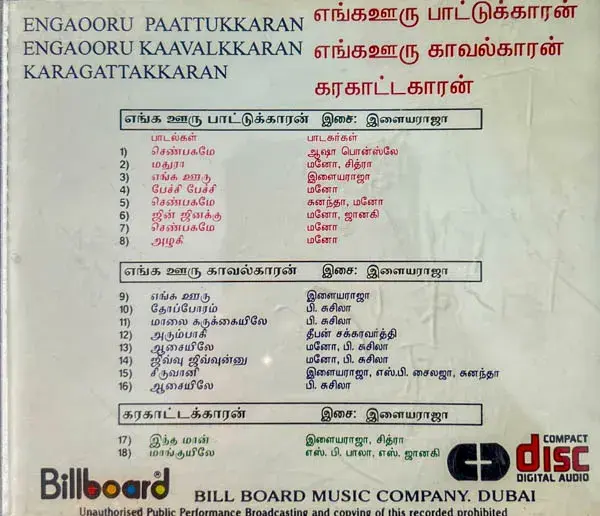 Thumbnail: Engaooru Paattukkaran - Enga Ooru Kaavalakaran - Karagattakaran-Tamil Songs