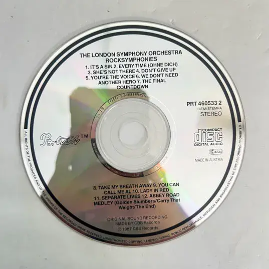 Thumbnail: The London Symphony Orchestra Rock Symphonies Audio Cd -Hindi Film Songs