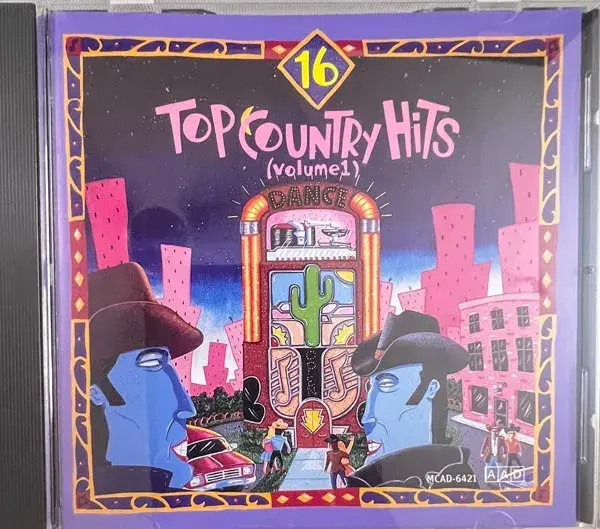 16 Top Country Hits Volum 1 audio cd - English Songs - MCA MACD 6421