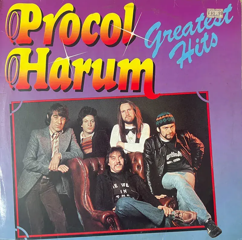 Procol Harum _ Greatest Hits Vinyl EP - English Songs - Imported Made In Holland