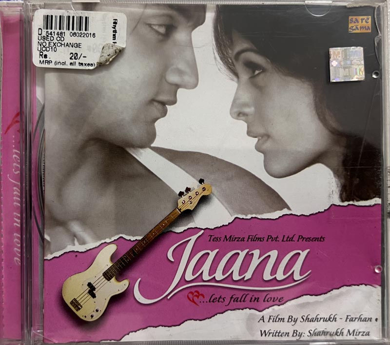 Jaana Lets Fall in Love - Hindi Film Songs - Saregama NHF - 112194 DDD - Image 1
