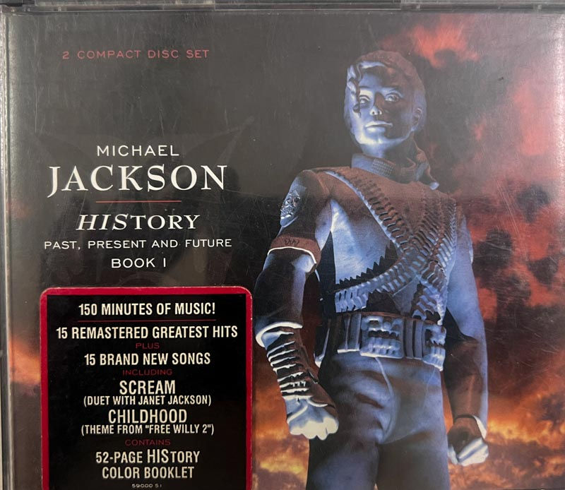 Michael Jackson - History audio cd - English songs - Imported