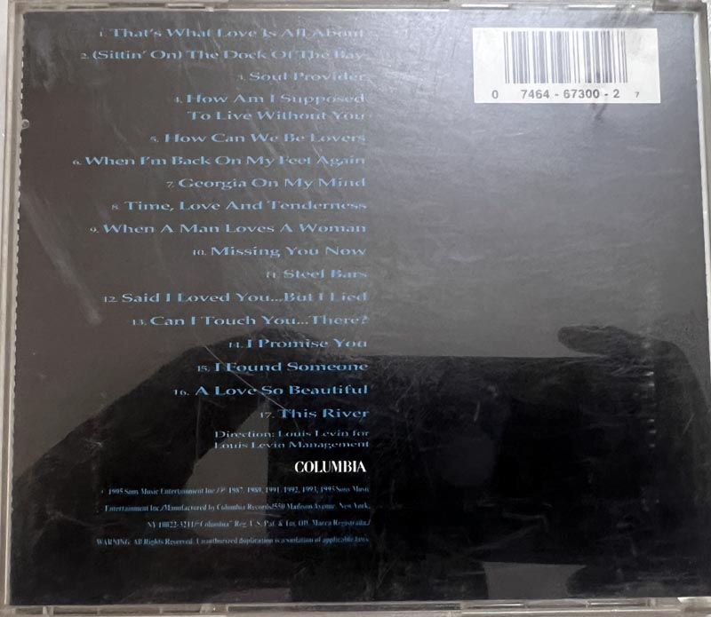 Thumbnail: Michael Bolton - Greatest Hits 1985 - 1995 with song booklet