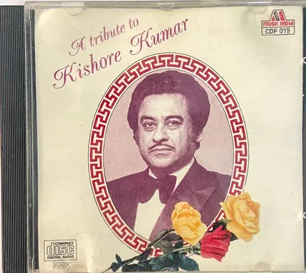 A Tribute To Kishore Kumar audio cd - Hindi Film Songs - Music India CDF 019