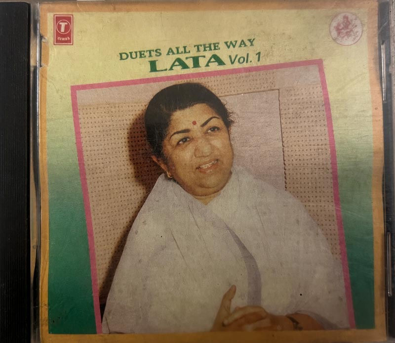 Duets all the Way Lata Vol.1 audio cd - Hindi Film Songs - T Series