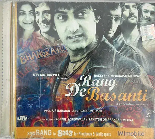 Rang De Basanti audio cd- Hindi Film songs - Sony BMG 82876 78120 2