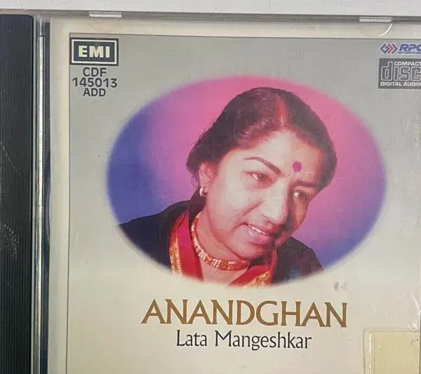 Anandghan Lata Mangeshkar audio cd -Hindi Film Song-EMI 145013