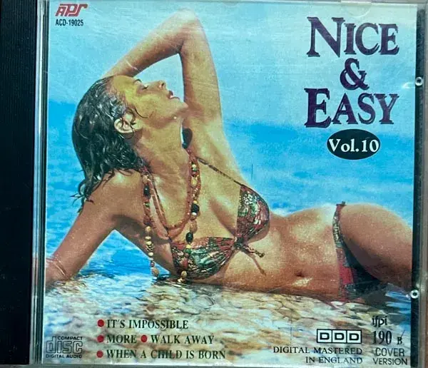 Nice - Easy Vol.10 audio cd - English Songs - ACD -19025