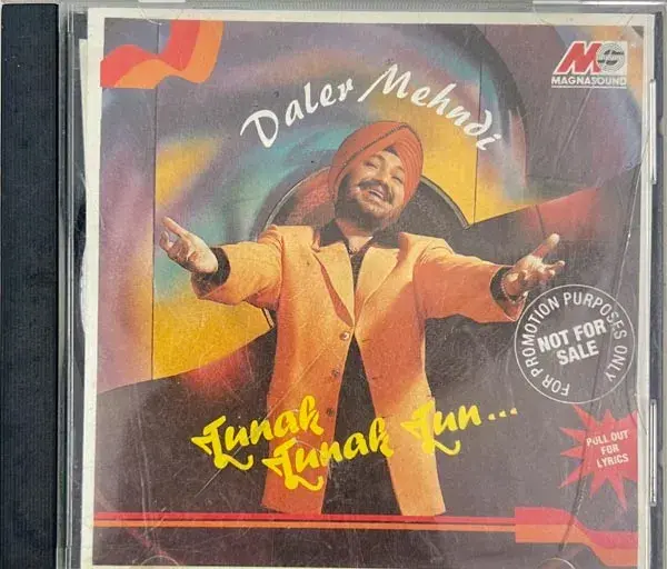 Daler Mehndi-Tunak Tunak Tun.. audio cd - Hindi Film Songs - Magnasound D6-P2611