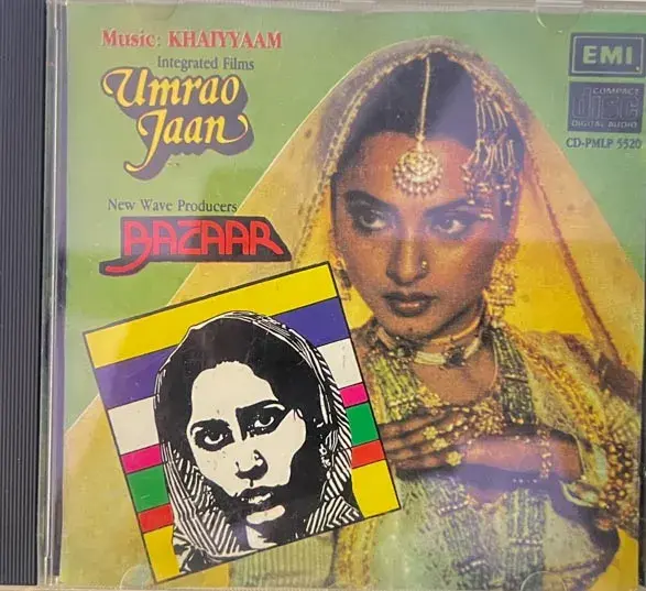 Umrao Jaan - Bazaar - Hindi Film Songs - EMI CD PMLP 5520 Made In England