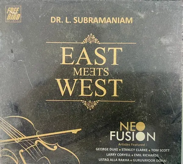 Eat Meets Weat - DR.L.Subramaniam audio cd - Classical - Sealed - SMACD 005