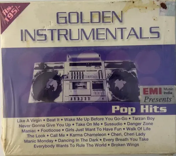 Golden Instrumentals audio cd- English Song Sealed - EMI 00946 393681 2 9