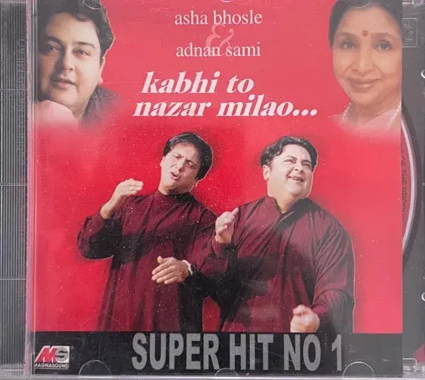 Asha Bhosle - Adnan Sami audio cd - Hindi Film Songs - Sealed-Magna Sound