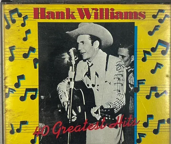 Hank Williams 40 Greatest Hits audio cd- 2 CD Pack English Songs-Polydor