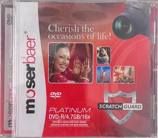 Moserbaer - Cherish The Occasions Of Life audio cd - Sealed - DVD