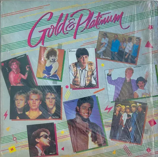 Gold & Platinum Vinyl LP Record 33.3 rpm - English Songs