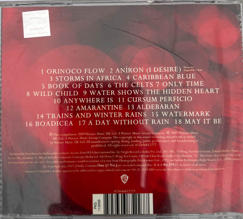 Thumbnail: The Very Best Of Enya Audio CD Sony Music