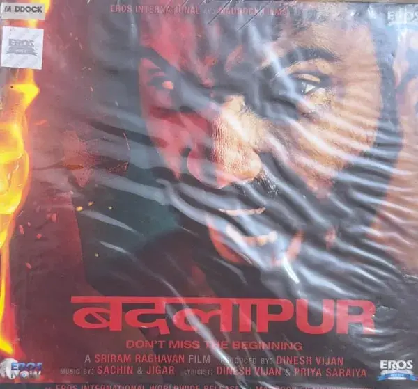 Badlapur by  Sachin & Jigar audio cd - Hindi Film Songs - EROS ECD 0309