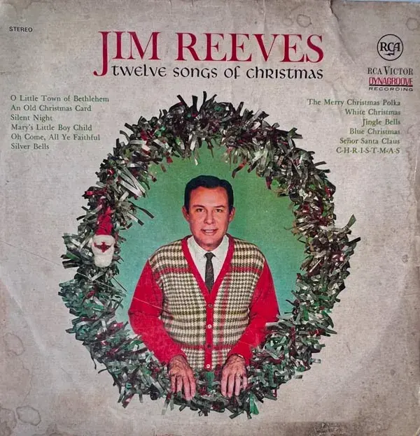 Jim Reeves - Twelve Songs Of Christmas Vinyl LP 33.3rpm - English Songs - RCA