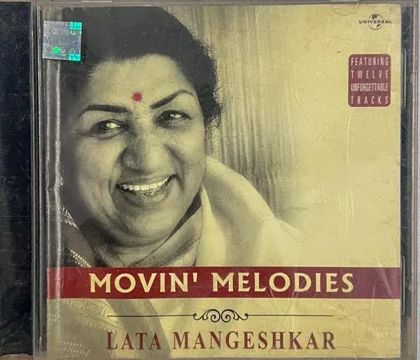 Movin'Melodies Lata Mangeshkar audio cd - Hindi Film Songs - Universal CDF 211