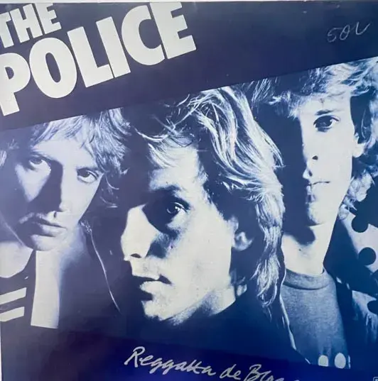 The Police Raggatta de Blanc Vinyl LP Record 33.3 rpm- English Song-A&M Records