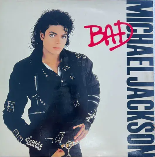 Michael Jackson - Bad Vinyl LP Record 33.3 rpm - English Songs