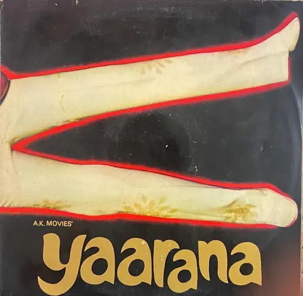 Yaarana Vinyl LP 33.3rpm -Hindi Films Songs- Polydor 2392 197