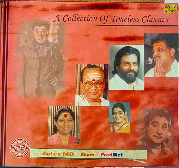 A Collection of Timeless Classics audio cd - Tamil Songs -Saregama - 3 CDs
