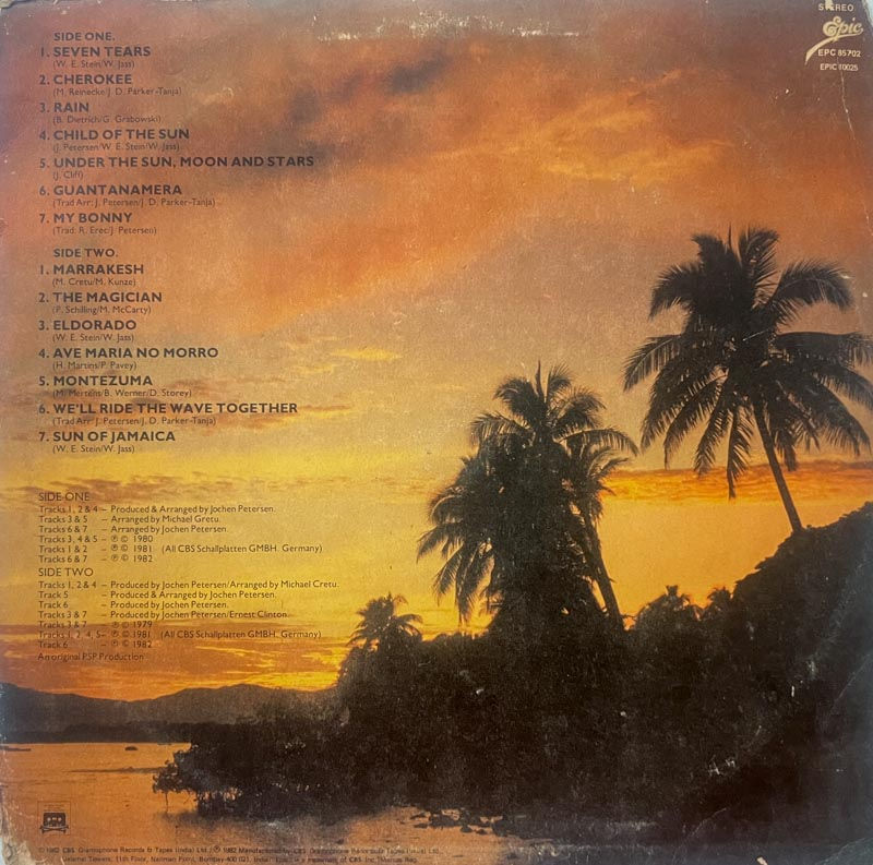 Seven Tears by Goombay Dance Band - LP Vinyl Record - English Songs - Epic