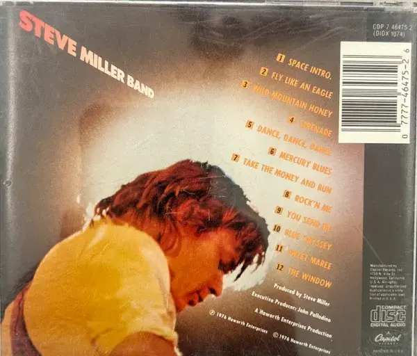 Thumbnail: Steve Miller Band - Fly Like An Eagle - English Songs - Capitol CDP 7 464752