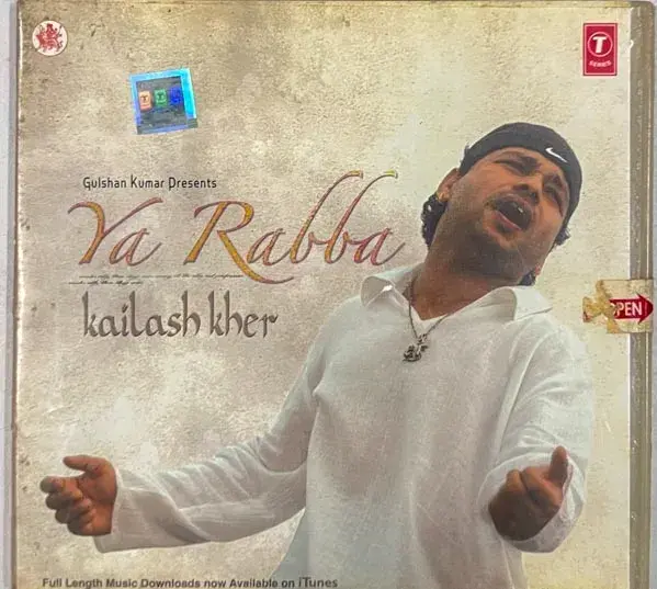 Ya Rabba Kailash Kher audio cd-Hindi Film Songs-T-Series SFCD 1-1255