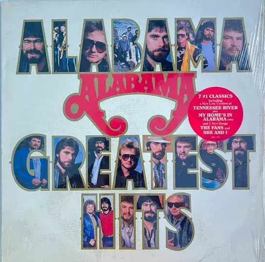 Alabama Greatest Hits Vinyl LP Record 33.3 rpm - English Songs
