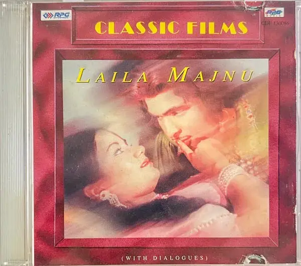 Laila Majnu audio cd - Hindi Film Songs - RPG 130086 Made In UK