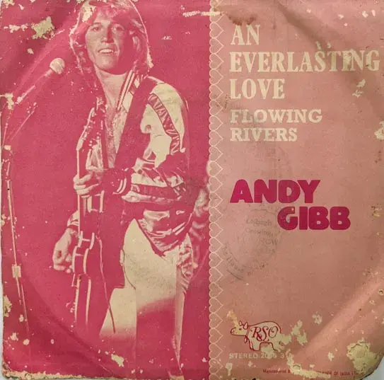 Thumbnail: Andy Gibb - Flowing Rivers - Vinyl EP 45 rpm - English Album - RSO