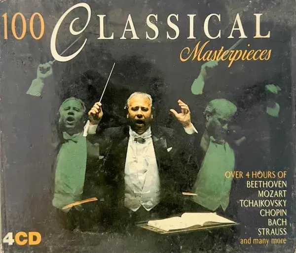 100 Classical Masterpieces-audio cd-4 cd Pack English Song-Emporio EMPRBX 016