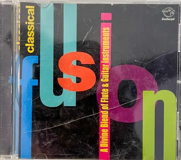 Fusion-A Divine Blend Of String & Wind Instrument audio cd -Geethanjali SA 225