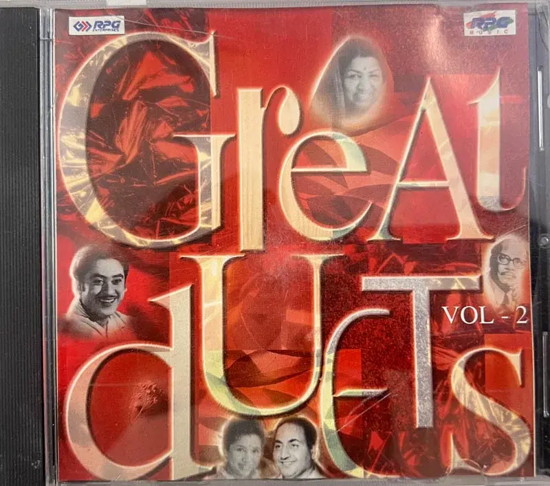 Great Duets Vol.2 audio cd - Hindi Film Songs - EMI CDF 130098 Made in UK