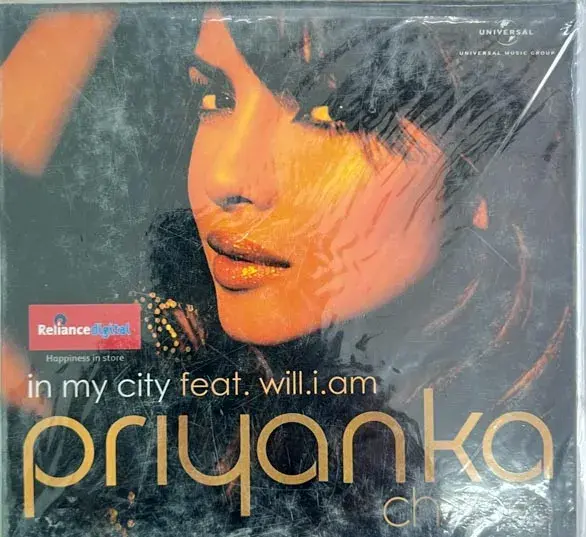 Priyanka Chopra -In My City Feat Will I  Am audoi cd - English Songs - Sealed - Image 1