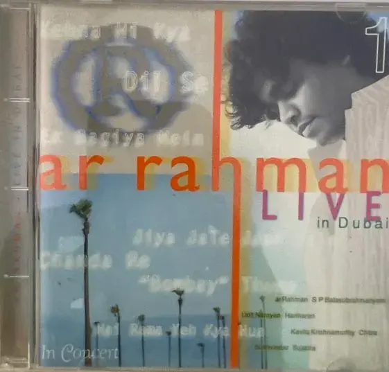 A R Rahman Live in Dubai audio cd - Hindi film songs - Sony Music 497514 2