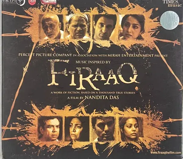 Firaaq Audio cd - Hindi Film Songs - Times Music TDIFI 085E