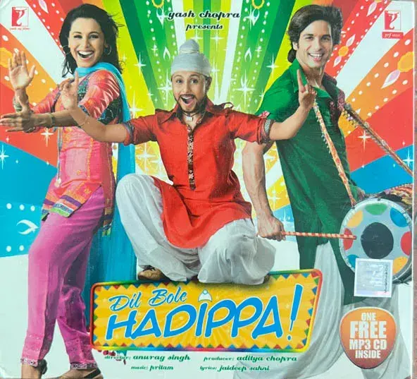 Dil Bole Hadippa audio cd - Hindi Film Songs - YRM CD 900054