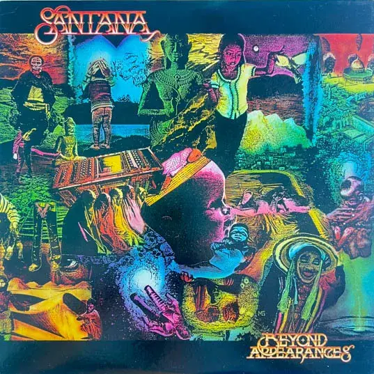 Santana-Beyond Apperances Vinyl LP Record 33.3 rpm - English Songs