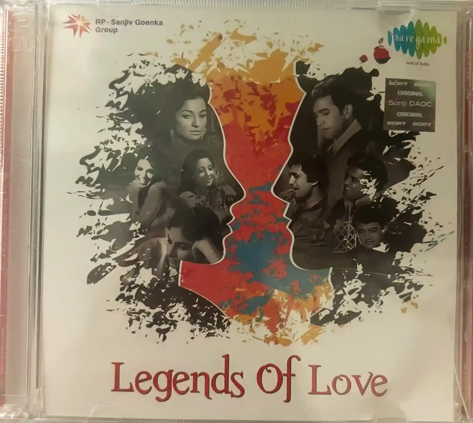 Legends Of Love Audio Cd - Hindi Film Songs -2 Cd Pack - SEALED - Saregama