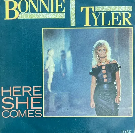Bonnie Tyler - Here She Comes audio cd - Vinyl EP 45 rpm - CBS A 4637
