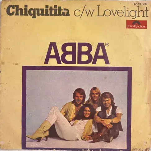 Chiquitita c/w Lovelight Vinyl LP- English Songs - Polydor 2001 850