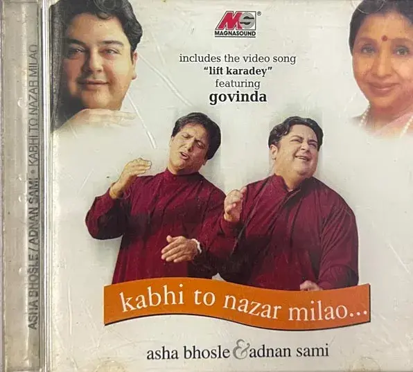 Asha Bhosle - Adnan Sami audio cd - Hindi Film Songs - Magna Sound D4-P2938