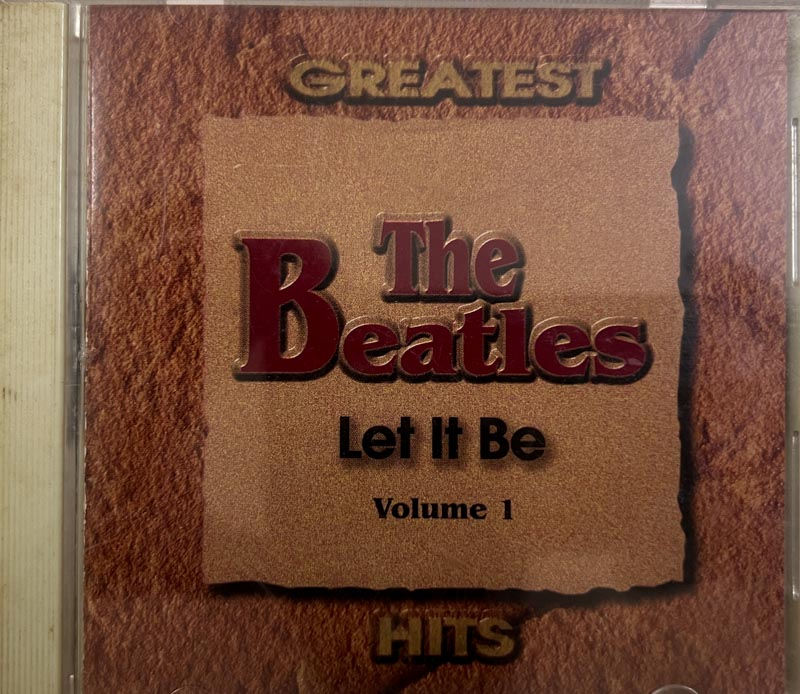 The Beatles Let It Be audio cd - English songs - Imported