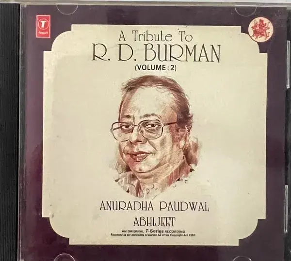 A Tribute R.D. Burman Vol.2 Audio Cd - Hindi Film Songs - SVCD 1259