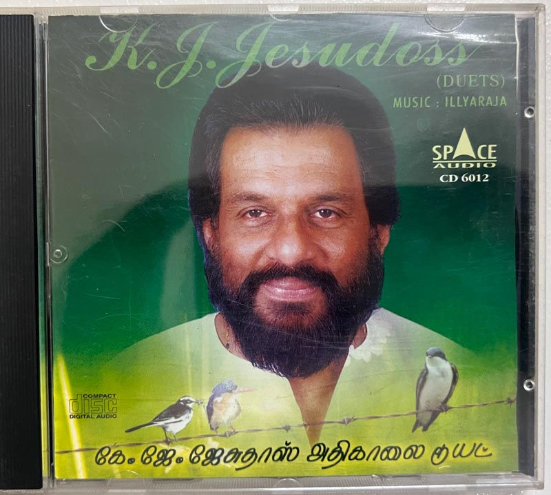 K J Jesudoss Duets audio cd - Tamil film songs - Space Music CD 6012