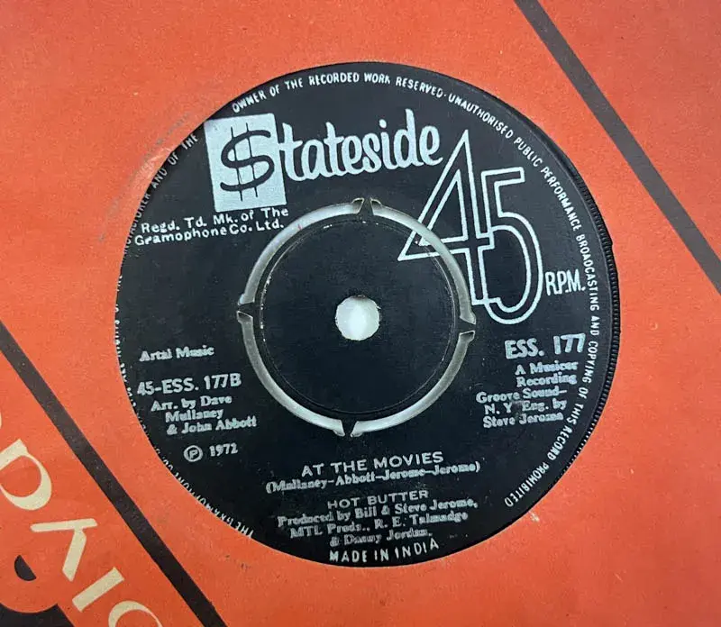Stateside Vinyl Record EP 45 rpm- English Songs - - Image 1